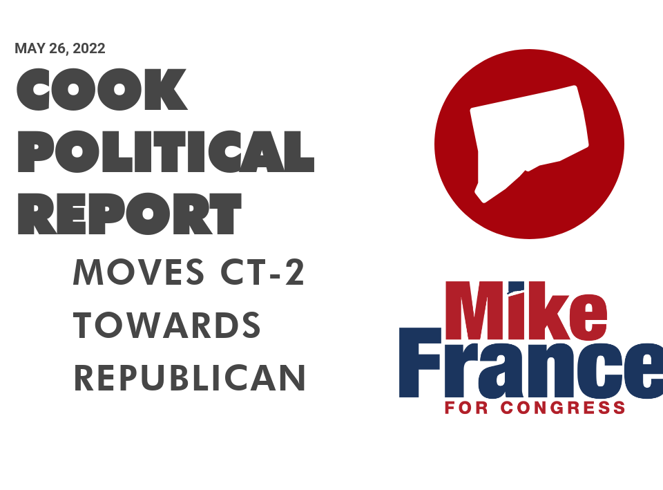 COOK POLITICAL REPORT: Connecticut District 2 Moves Towards Republicans